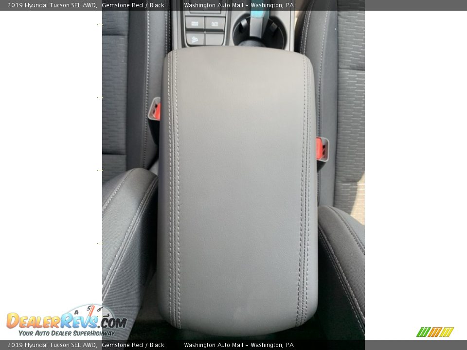 2019 Hyundai Tucson SEL AWD Gemstone Red / Black Photo #35
