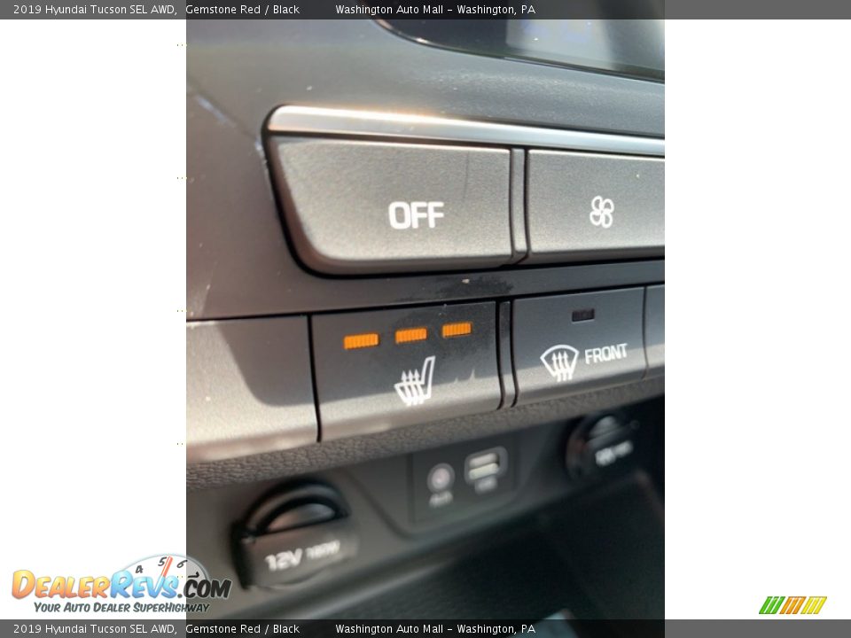 2019 Hyundai Tucson SEL AWD Gemstone Red / Black Photo #36