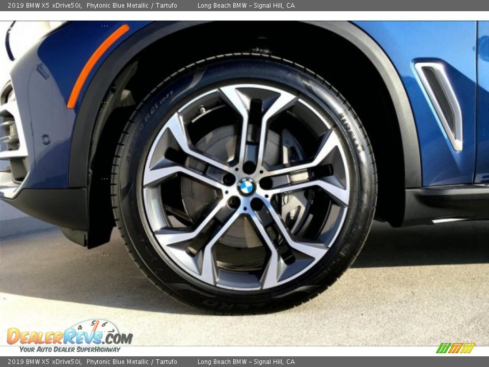 2019 BMW X5 xDrive50i Phytonic Blue Metallic / Tartufo Photo #10