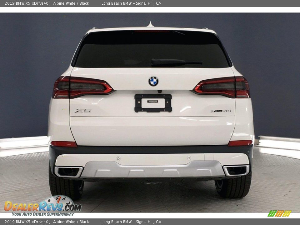 2019 BMW X5 xDrive40i Alpine White / Black Photo #4
