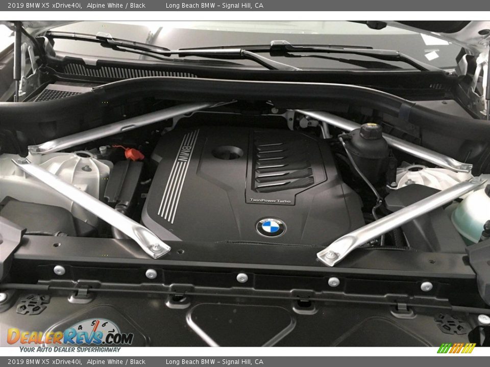 2019 BMW X5 xDrive40i Alpine White / Black Photo #9