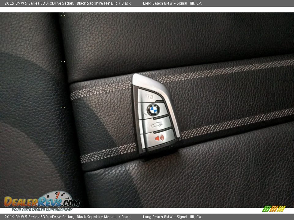 2019 BMW 5 Series 530i xDrive Sedan Black Sapphire Metallic / Black Photo #11