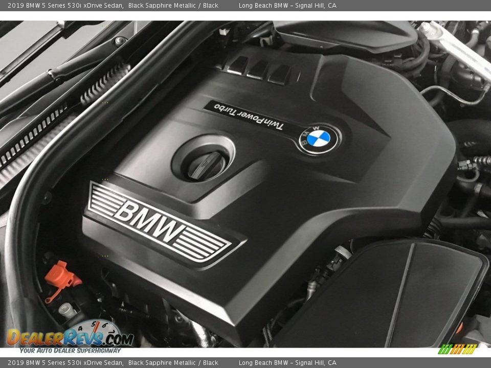 2019 BMW 5 Series 530i xDrive Sedan Black Sapphire Metallic / Black Photo #29
