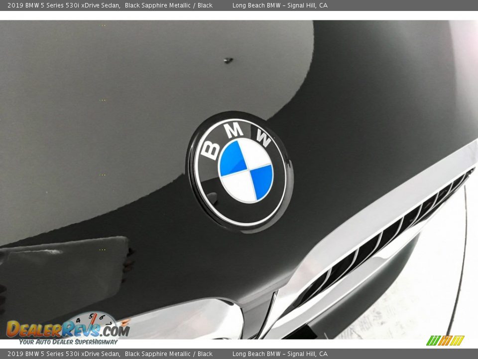 2019 BMW 5 Series 530i xDrive Sedan Black Sapphire Metallic / Black Photo #31
