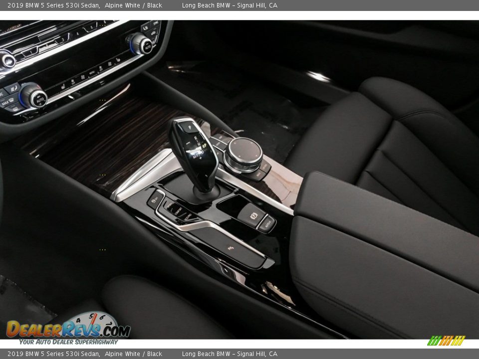 2019 BMW 5 Series 530i Sedan Alpine White / Black Photo #7