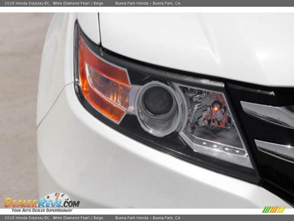 2016 Honda Odyssey EX White Diamond Pearl / Beige Photo #8