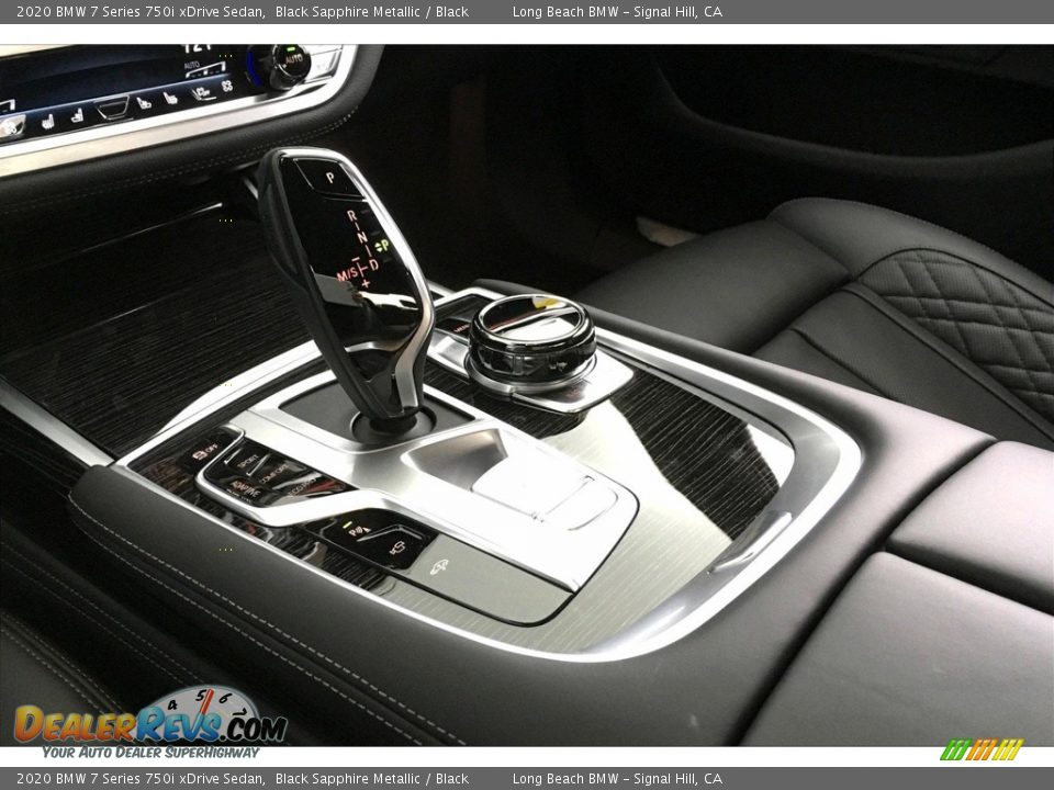 2020 BMW 7 Series 750i xDrive Sedan Black Sapphire Metallic / Black Photo #7