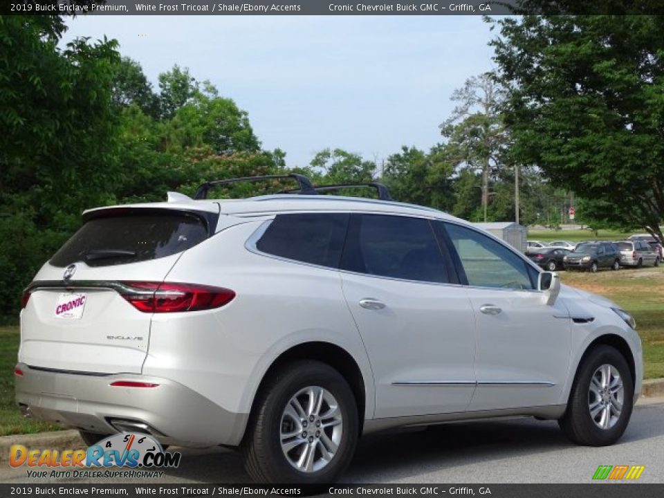 2019 Buick Enclave Premium White Frost Tricoat / Shale/Ebony Accents Photo #5