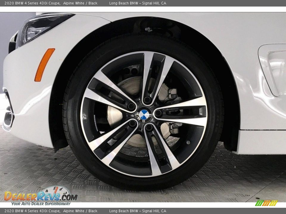 2020 BMW 4 Series 430i Coupe Alpine White / Black Photo #10