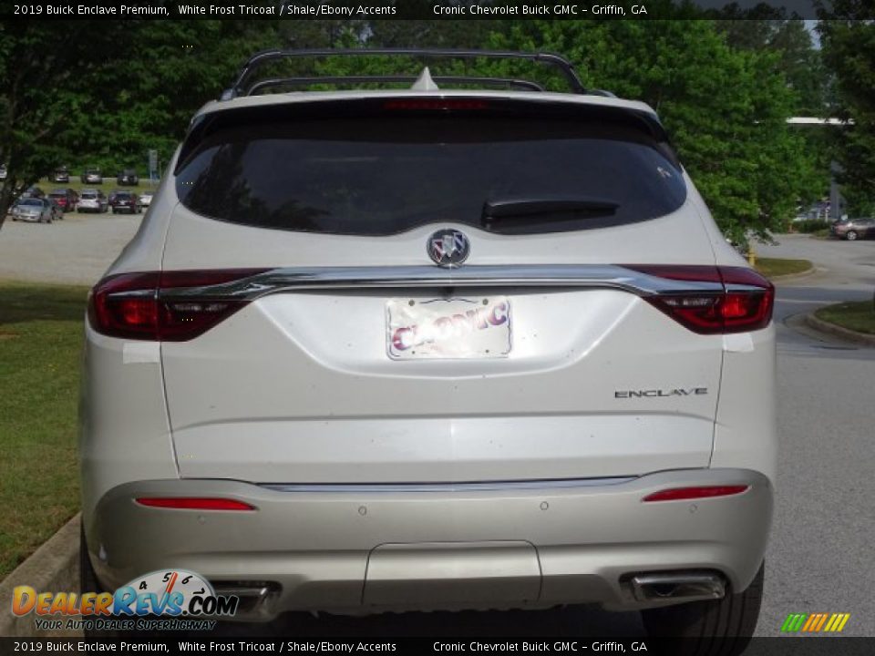 2019 Buick Enclave Premium White Frost Tricoat / Shale/Ebony Accents Photo #6