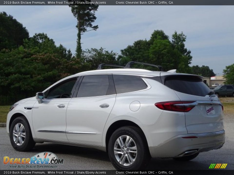 2019 Buick Enclave Premium White Frost Tricoat / Shale/Ebony Accents Photo #7