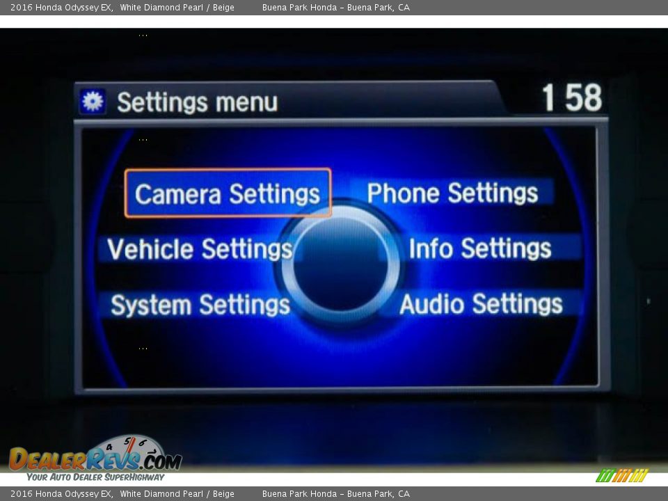 2016 Honda Odyssey EX White Diamond Pearl / Beige Photo #26