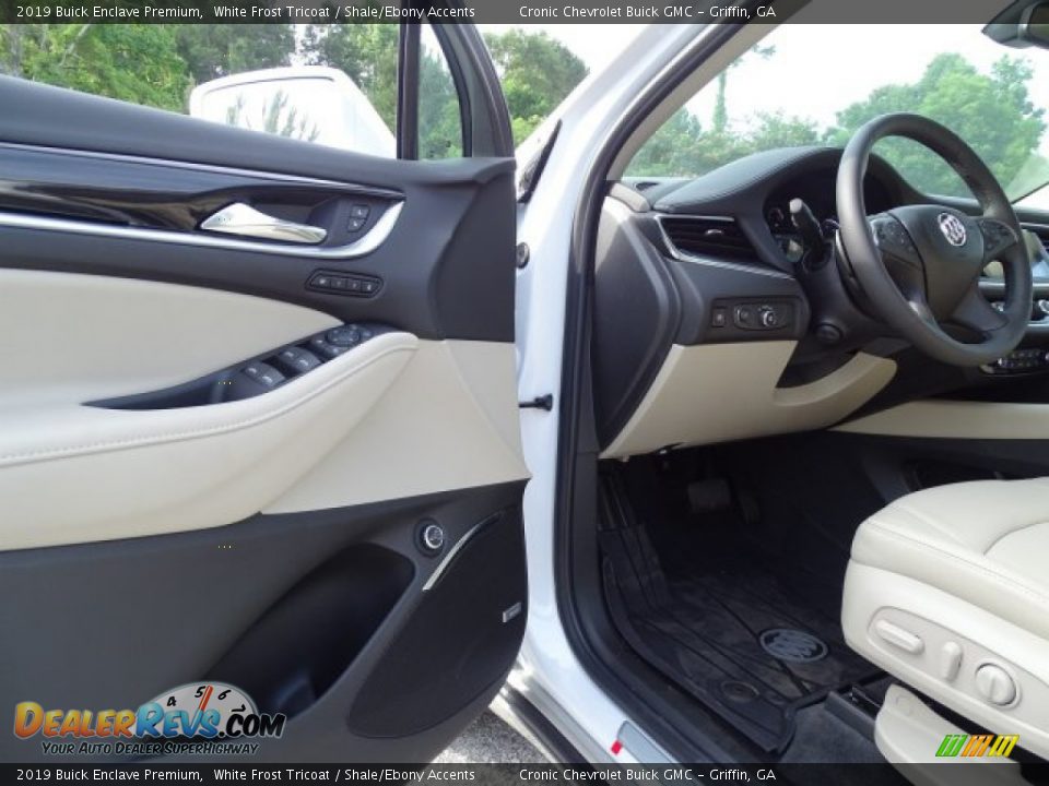 2019 Buick Enclave Premium White Frost Tricoat / Shale/Ebony Accents Photo #10