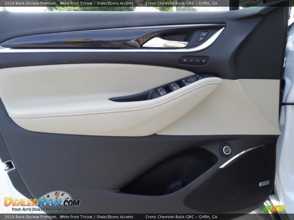 2019 Buick Enclave Premium White Frost Tricoat / Shale/Ebony Accents Photo #11