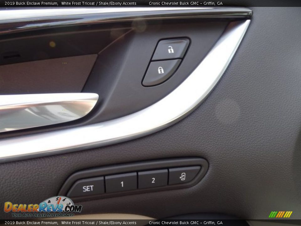 2019 Buick Enclave Premium White Frost Tricoat / Shale/Ebony Accents Photo #13