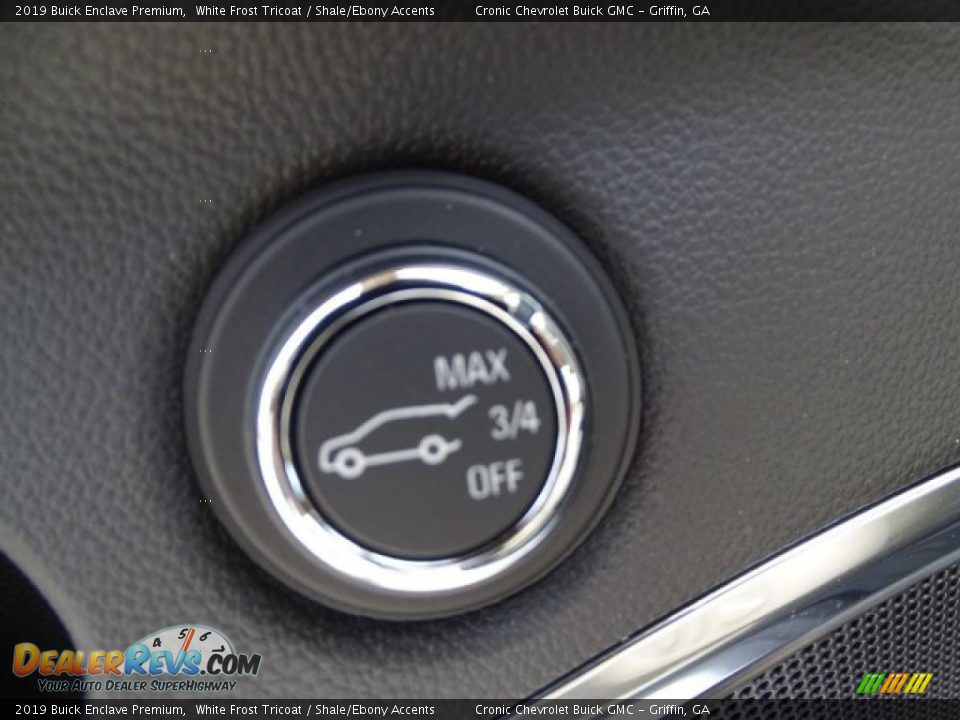 2019 Buick Enclave Premium White Frost Tricoat / Shale/Ebony Accents Photo #14