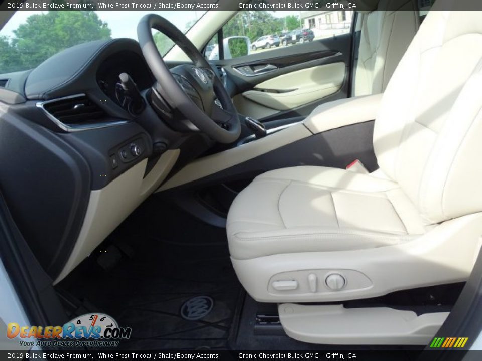 2019 Buick Enclave Premium White Frost Tricoat / Shale/Ebony Accents Photo #16