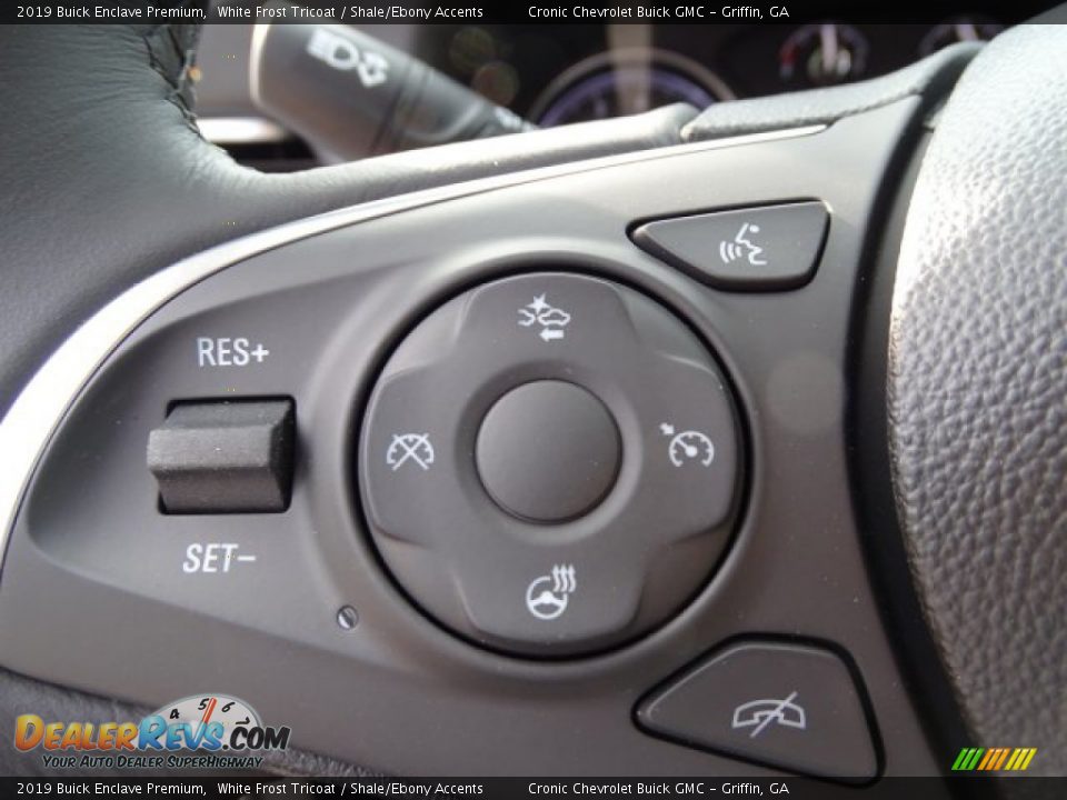 2019 Buick Enclave Premium White Frost Tricoat / Shale/Ebony Accents Photo #17
