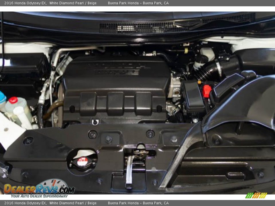 2016 Honda Odyssey EX White Diamond Pearl / Beige Photo #34