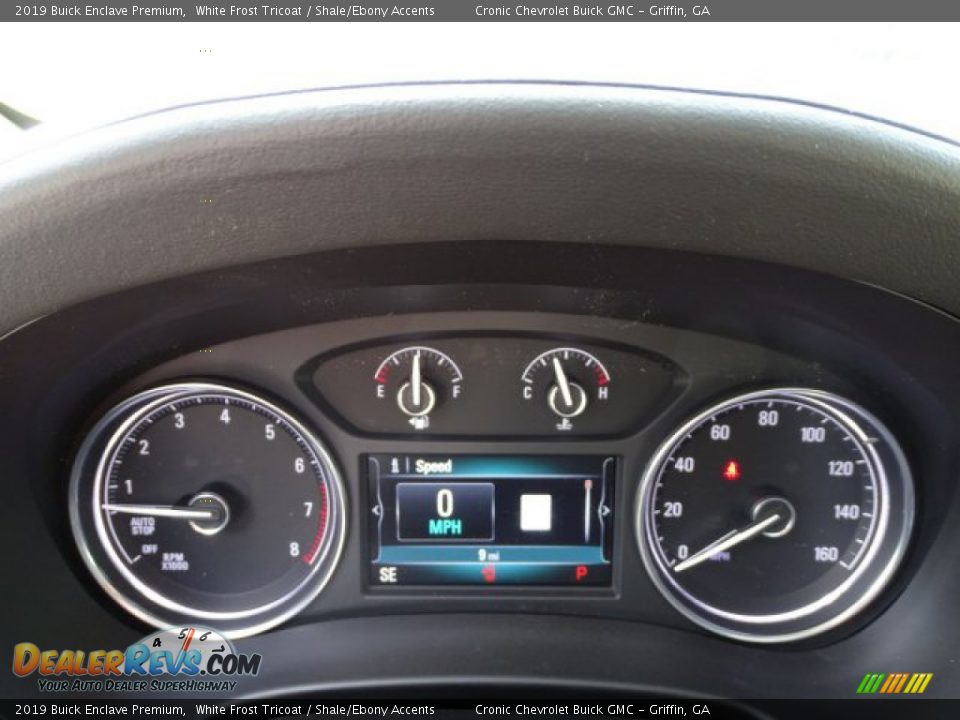 2019 Buick Enclave Premium White Frost Tricoat / Shale/Ebony Accents Photo #18