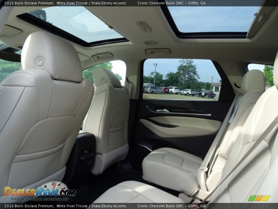 2019 Buick Enclave Premium White Frost Tricoat / Shale/Ebony Accents Photo #27