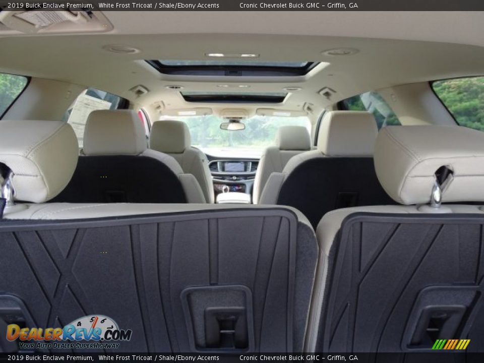 2019 Buick Enclave Premium White Frost Tricoat / Shale/Ebony Accents Photo #31