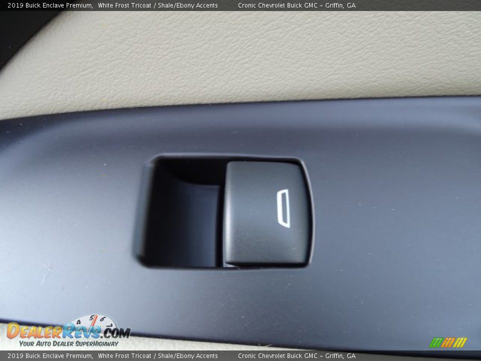 2019 Buick Enclave Premium White Frost Tricoat / Shale/Ebony Accents Photo #34