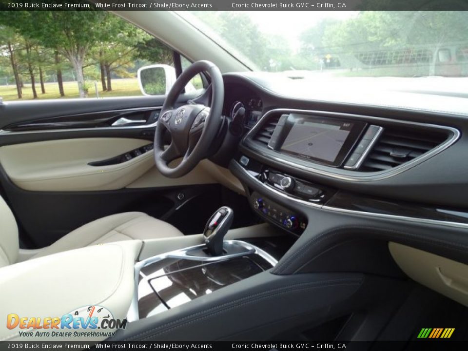 2019 Buick Enclave Premium White Frost Tricoat / Shale/Ebony Accents Photo #36