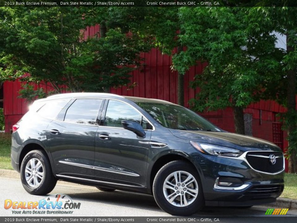 2019 Buick Enclave Premium Dark Slate Metallic / Shale/Ebony Accents Photo #3