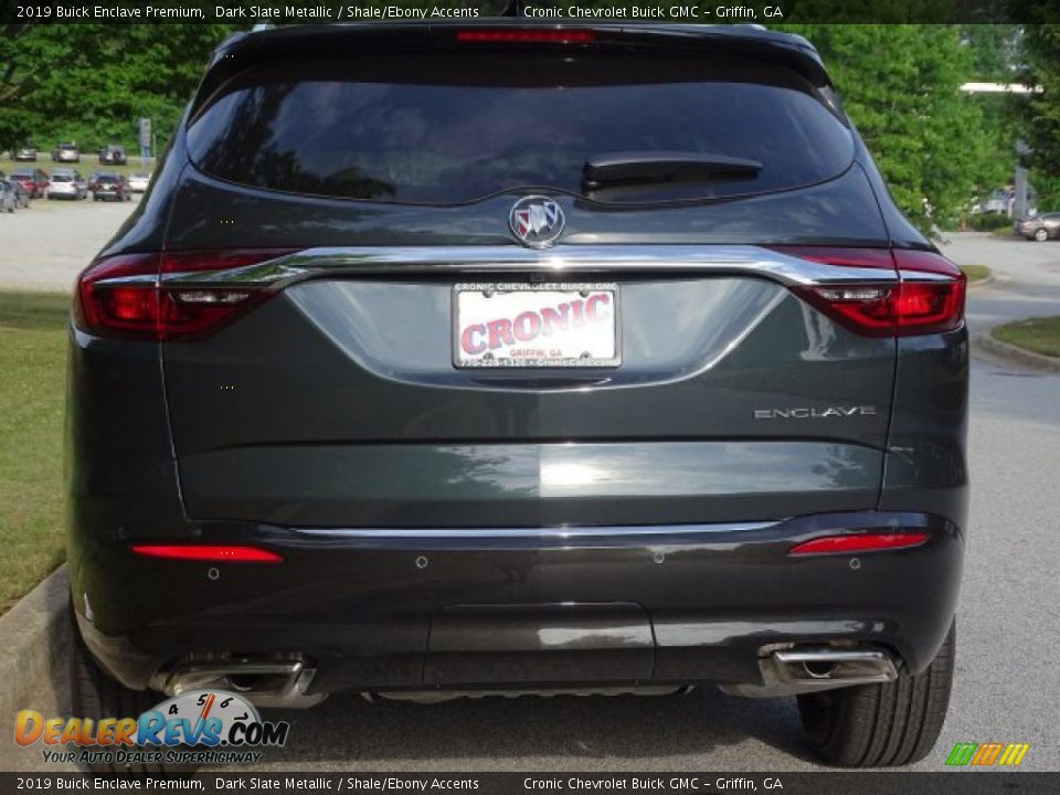 2019 Buick Enclave Premium Dark Slate Metallic / Shale/Ebony Accents Photo #6