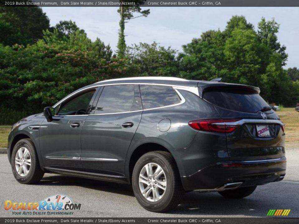 2019 Buick Enclave Premium Dark Slate Metallic / Shale/Ebony Accents Photo #7