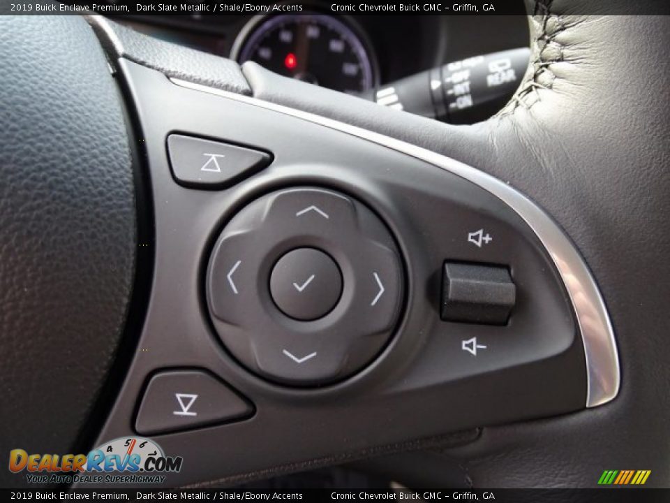 2019 Buick Enclave Premium Dark Slate Metallic / Shale/Ebony Accents Photo #19