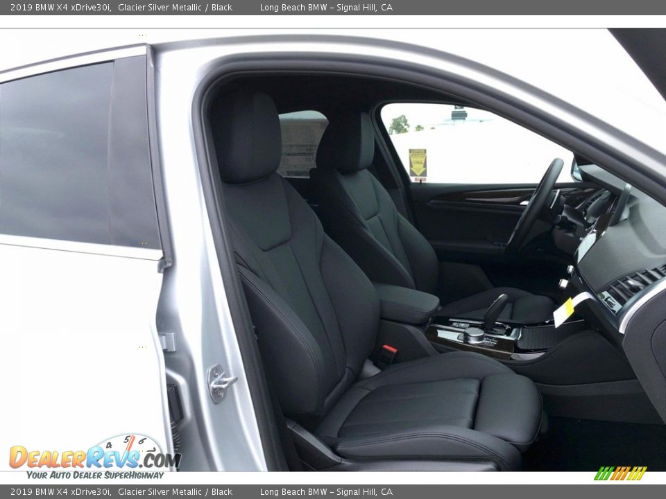 2019 BMW X4 xDrive30i Glacier Silver Metallic / Black Photo #2