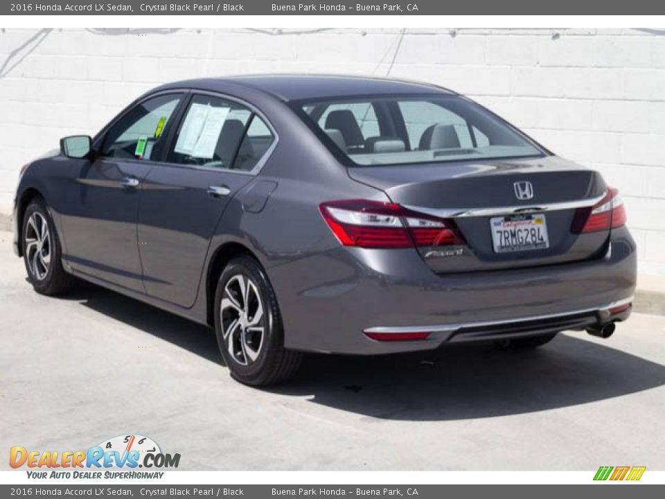 2016 Honda Accord LX Sedan Crystal Black Pearl / Black Photo #2