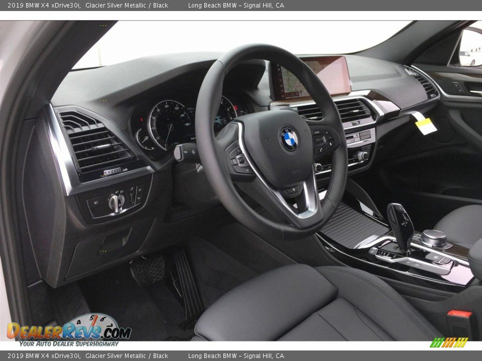 2019 BMW X4 xDrive30i Glacier Silver Metallic / Black Photo #6