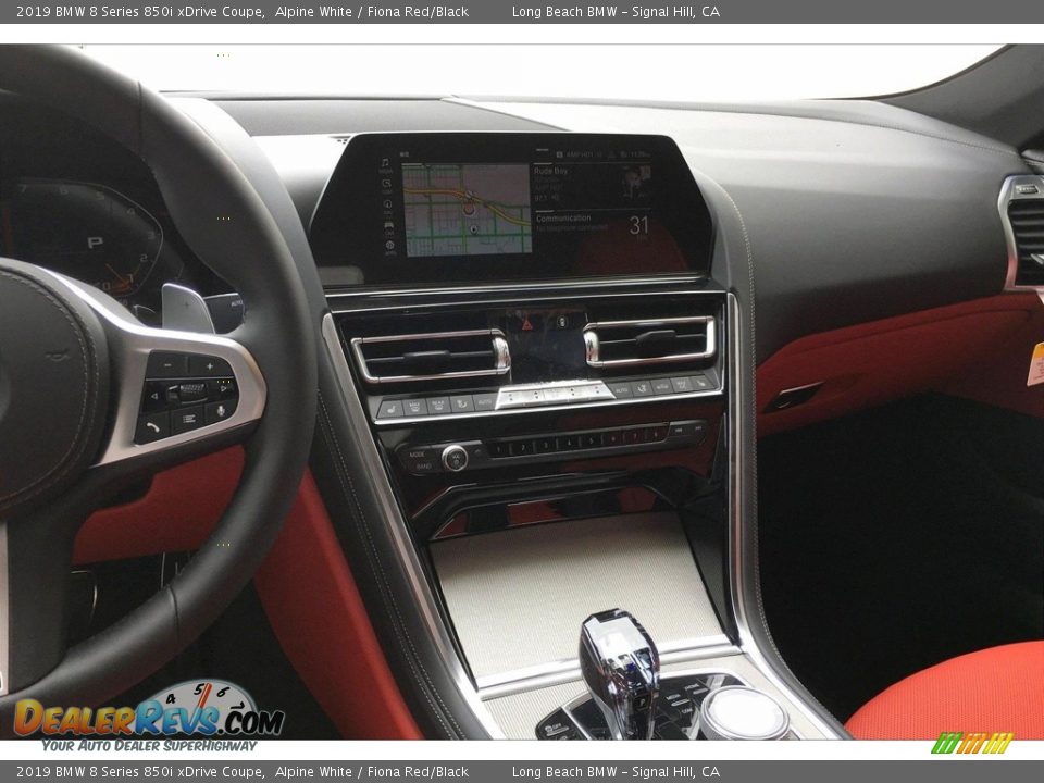 Controls of 2019 BMW 8 Series 850i xDrive Coupe Photo #5