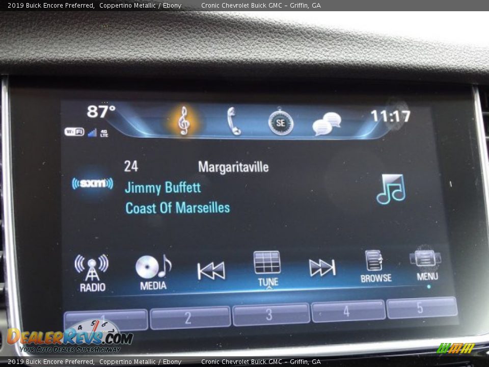 2019 Buick Encore Preferred Coppertino Metallic / Ebony Photo #16