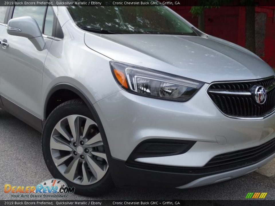 2019 Buick Encore Preferred Quicksilver Metallic / Ebony Photo #2
