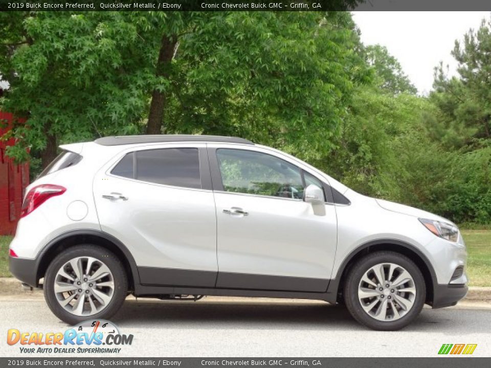 Quicksilver Metallic 2019 Buick Encore Preferred Photo #3