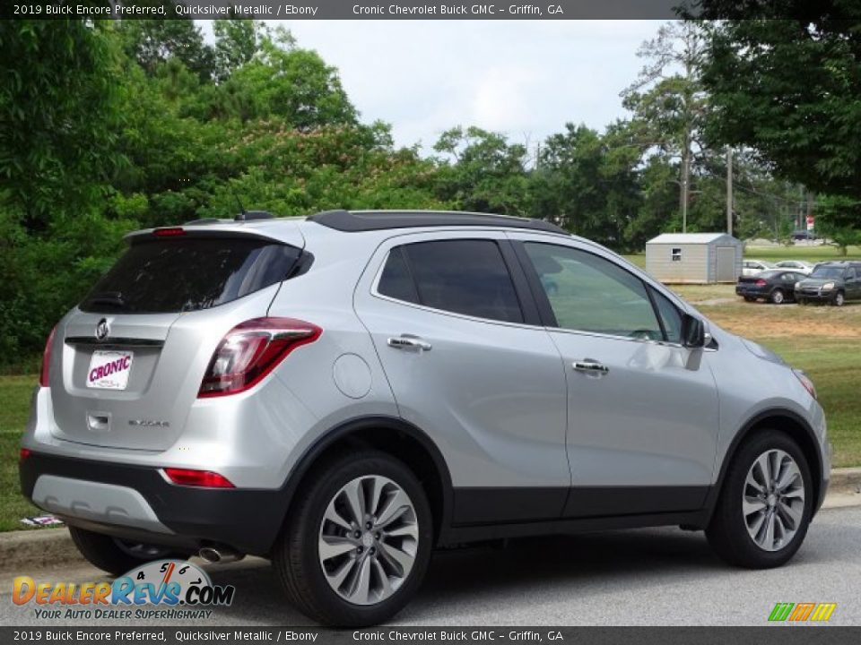 2019 Buick Encore Preferred Quicksilver Metallic / Ebony Photo #4