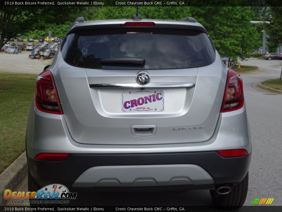 2019 Buick Encore Preferred Quicksilver Metallic / Ebony Photo #5