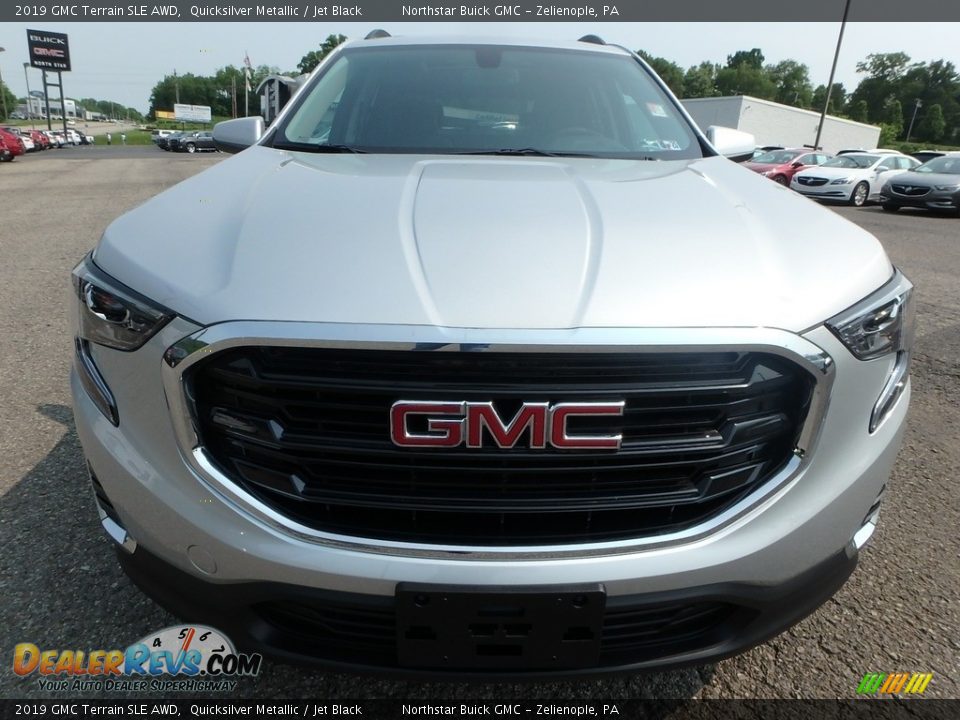 2019 GMC Terrain SLE AWD Quicksilver Metallic / Jet Black Photo #2