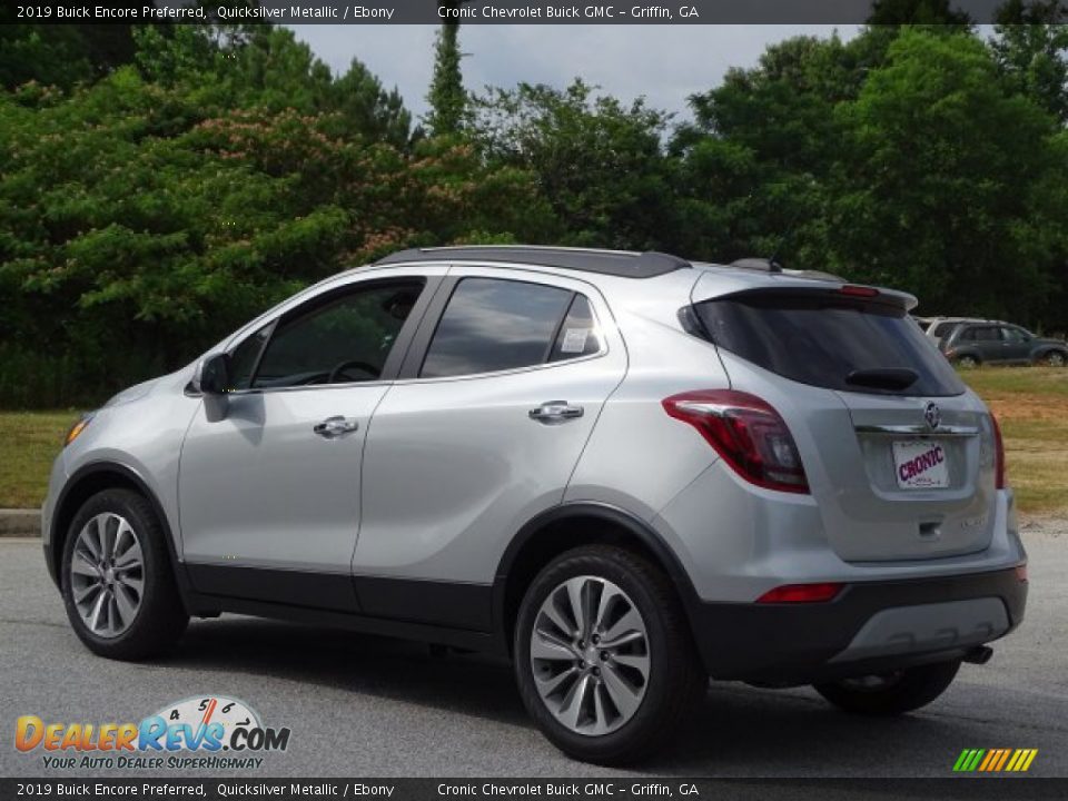 2019 Buick Encore Preferred Quicksilver Metallic / Ebony Photo #6
