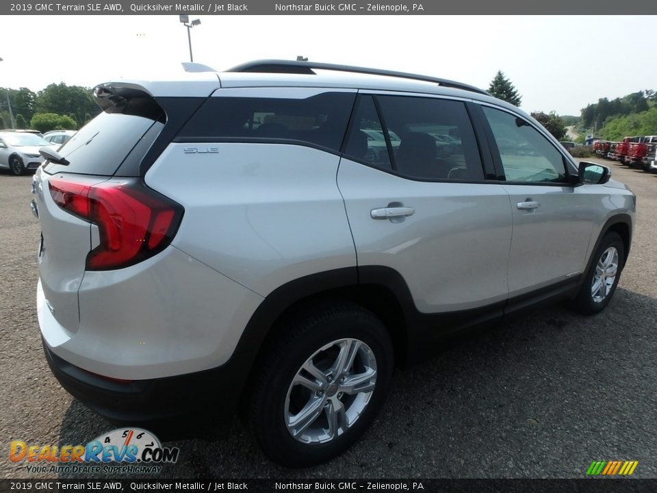 2019 GMC Terrain SLE AWD Quicksilver Metallic / Jet Black Photo #5
