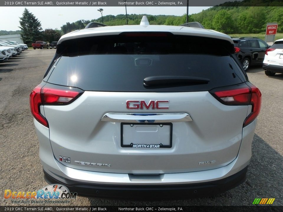 2019 GMC Terrain SLE AWD Quicksilver Metallic / Jet Black Photo #6