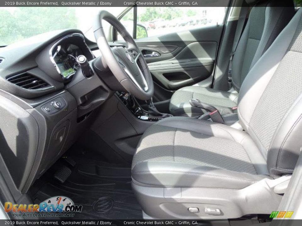 2019 Buick Encore Preferred Quicksilver Metallic / Ebony Photo #12