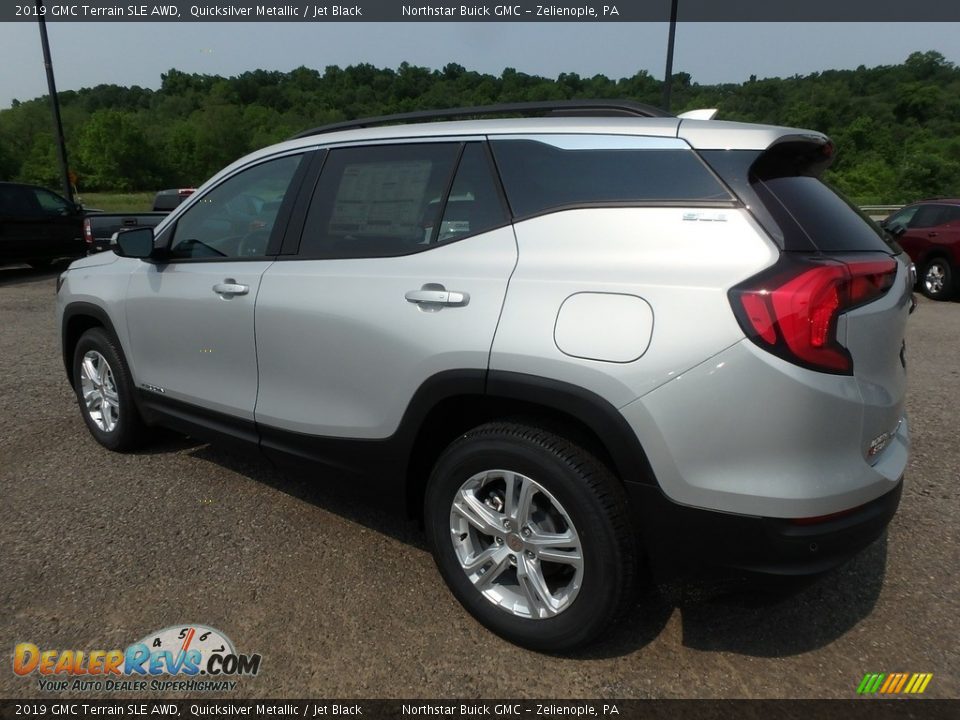 2019 GMC Terrain SLE AWD Quicksilver Metallic / Jet Black Photo #8
