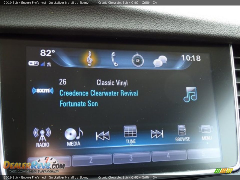 2019 Buick Encore Preferred Quicksilver Metallic / Ebony Photo #16