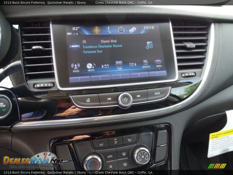 2019 Buick Encore Preferred Quicksilver Metallic / Ebony Photo #18