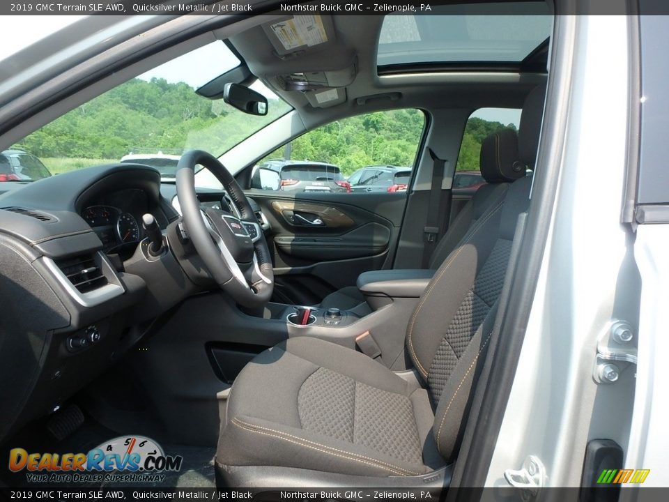 Front Seat of 2019 GMC Terrain SLE AWD Photo #11